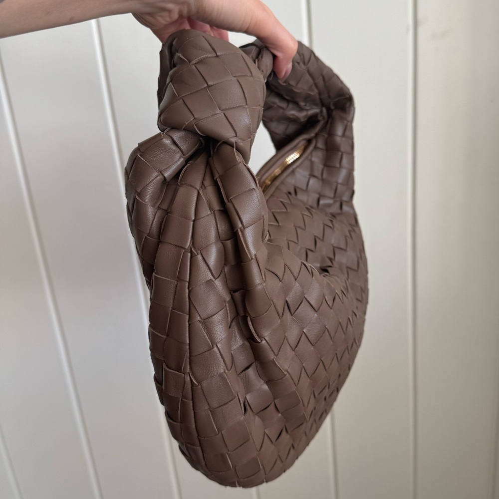 Bottega Veneta Intrecciato Small/Teen Jodie Dark Taupe - Picture 5 of 14
